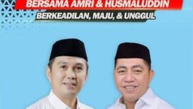 Pasangan Bupati dan Wakil Bupati Kolaka, Amri Jamaluddin - Husmaluddin (Beramal)