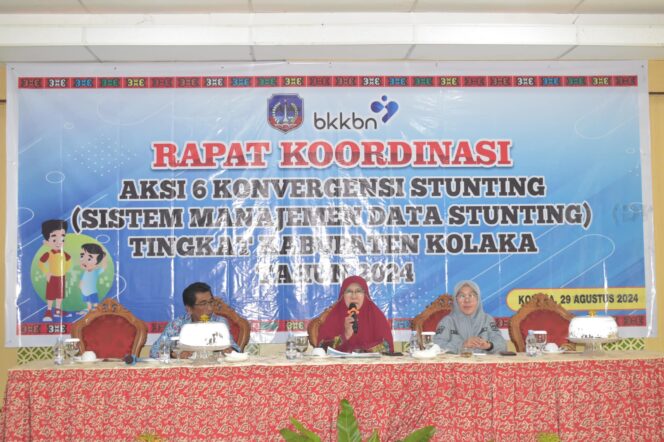 
 Pemkab Kolaka Gelar Rakor Aksi 6 Konvergensi Stunting