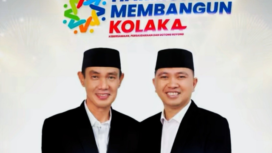asangan calon (Paslon) Bupati & Wakil Bupati Kolaka, Jayadin-Deni Germanto Lisan