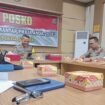 Polda Sultra saat melaksanakan pemantauan dan evaluasi pelaksanaan operasi mantap praja.