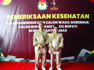 Pasangan bakal calon Bupati dan Wakil Bupati Kolaka  H. Amri Jamaluddin  dan Husmaluddin (BERAMAL)