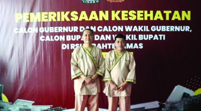 Pasangan bakal calon Bupati dan Wakil Bupati Kolaka  H. Amri Jamaluddin  dan Husmaluddin (BERAMAL)