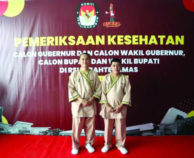 
 Pasangan bakal calon Bupati dan Wakil Bupati Kolaka  H. Amri Jamaluddin  dan Husmaluddin (BERAMAL)