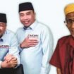 Tokoh masyarakat di Kecamatan Kendari, Subair saat menyatakan dukungannya kepada pasangan AJP-ASLI.