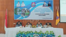 Musrenbang RPJPD Kabupaten Buton Utara 2025-2024 di aula Bappeda Butur. Selasa, 20 Agustus 2024.