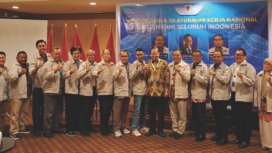 Pose bersama usai melaksanakan konferensi daerah. Foto Kadamu