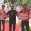 Pose bersama usai menyemarakkan hari kemerdekaan. Foto Kadamu
