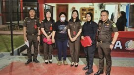 Terpidana perintangan penyidikan blom Mandiodo Amelia Sabara tengah usai dihukum 3 tahun penjara dan denda Rp150 juta.