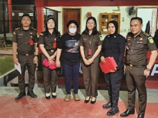 Terpidana perintangan penyidikan blom Mandiodo Amelia Sabara tengah usai dihukum 3 tahun penjara dan denda Rp150 juta.