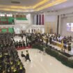 Universitas Halu Oleo (UHO) Kendari kembali menggelar wisuda gelombang kedua periode Januari sampai April 2024, Rabu (15/5). FOTO: Endra
