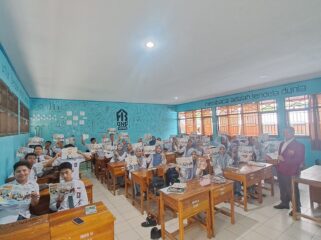 Institut Bisnis dan Keuangan Nitro saat sosialisasi di UPT SMAN 3 Enrekang.
