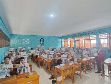 Institut Bisnis dan Keuangan Nitro saat sosialisasi di UPT SMAN 3 Enrekang.