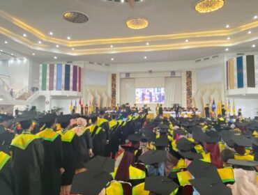 Wisuda Gelombang I UHO Periode Oktober 2024 sampai Januari 2025. (Endra)