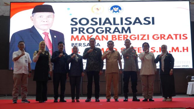 
 Ahmad Safei Sosialisasi Program Makanan Bergizi Gratis di Koltim