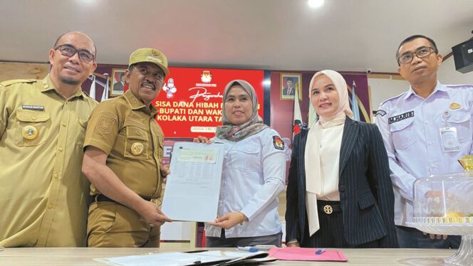 
 KPU Kolut Kembalikan Sisa Anggaran Pilkada Rp7,5 Miliar