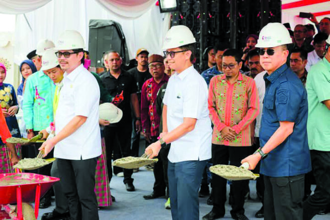 
 Menkes Groundbreaking Pembangunan RSUD Koltim