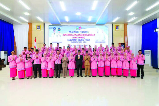 
 Pengurus Dekranasda Koltim Resmi Dilantik