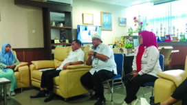 Pihak RS. Bahteramas ketika memberikan keterangan kepada awak media