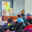 Driver Konvesional saat menyampaikan aspirasi dan diterima Komisi III DPRD Sultra. Foto: Kadamu