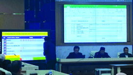 UHO Kendari resmi menetapkan tiga nama calon rektor dalam pemilihan, Kamis (8/5). Kini nama ketiganya menunggu suara dari Kementerian Pendidikan Sains dan Teknologi. FOTO: Endra