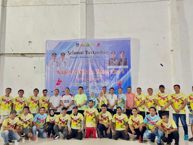 
 Turnamen Kapolres Cup I Kolaka Timur Tahun 2025 digelar