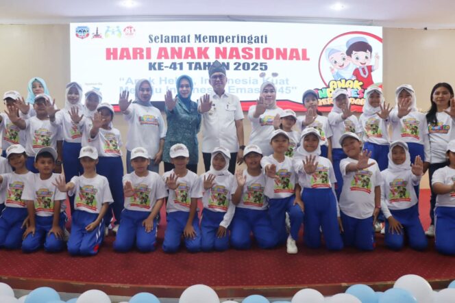 
 Hari Anak Nasional 2025, Bupati Amri : Perhatikan Ahlak Anak