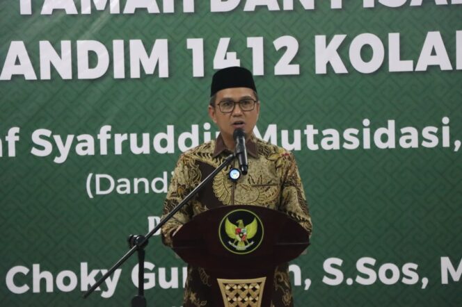 
 Bupati Sambut Dandim Kolaka Baru