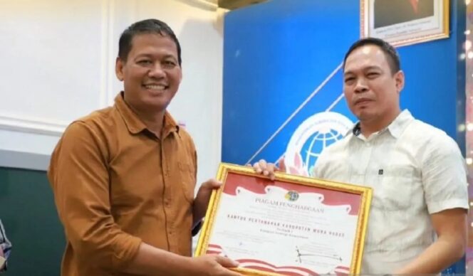 
 BPN Muna Barat Raih 2 Penghargaan Kinerja Terbaik
