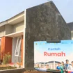 Calon pembeli berjalan di dekat rumah subsidi untuk program rumah bagi tenaga kesehatan Indonesia di Puri Delta Asri 9, Sawah Darupono, Kendal, Jawa Tengah. (Nur Chamim/Jawa Pos Radar Semarang