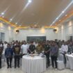 Mewakili Gubernur, Sekretaris Daerah Sultra, Drs. H. Asrun Lio membuka Rapat Koordinasi Gugus Tugas Reforma Agraria (GTRA) Tahun 2025 di Kendari. FOTO Setda Sultra