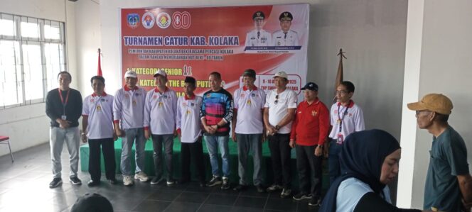 
 Meriahkan HUT RI ke-80,  Dispora Kolaka Gelar Turnamen Catur