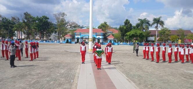 
 Paskibraka Kolaka Intens Latihan Jelang Hut ke 80 RI