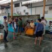 Satuan Binmas Perairan menggelar kegiatan pembinaan dan penyuluhan kepada para nelayan di Pelabuhan Perikanan Samudera (PPS) Kendari, Senin (11/8). FOTO: Endra/ WARTASUAR.COM
