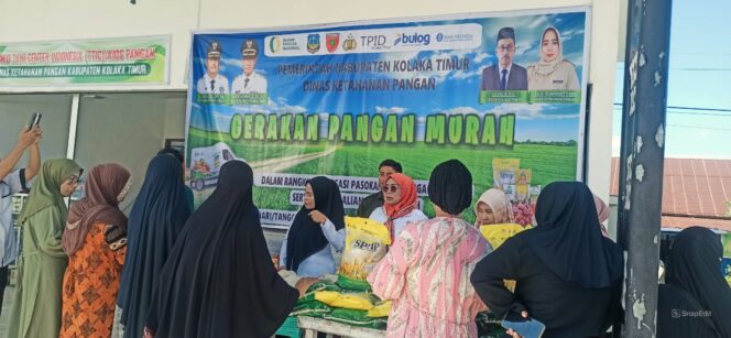 
 Dinas Ketahanan Pangan Koltim Gelar Gerakan Pangan Murah