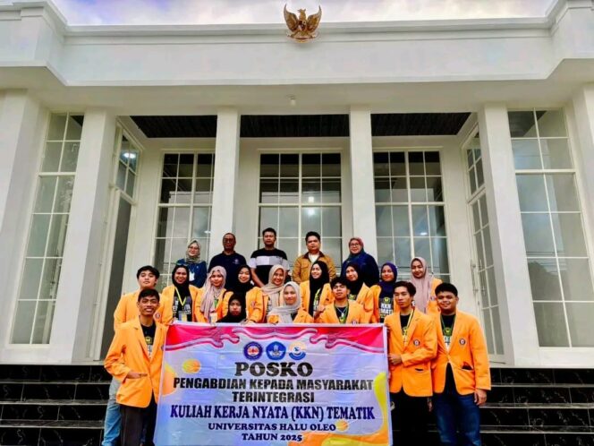 
 Mahasiswa UHO Laksanakan KKN Tematik Terintegrasi