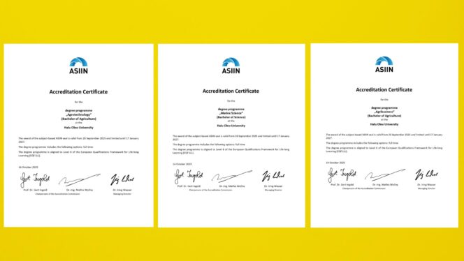 
 Tiga Prodi UHO Raih Akreditasi Internasional ASIIN, Bukti Komitmen Menuju Standar Global