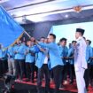 Pelantikan pengurus DPD KNPI Kabupaten Kolaka periode 2025-2028 di salah satu hotel Kolaka, Sabtu (8/11) malam. FOTO: Istimewa