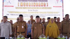 Musrenbang tingkat Kecamatan Iwoimendaa, yang digelar dalam rangka penyusunan Rencana Kerja Pemerintah Daerah (RKPD) Kabupaten Kolaka tahun 2027, beberapa waktu lalu. Foto Diskominfo Kolaka