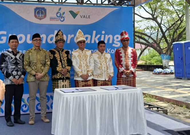 
 Kolaborasi PT Vale bersama Pemkab Kolaka, Revitalisasi Pasar Raya Mekongga Dimulai