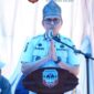 Bupati Kolaka saat memberikan sambutan di Musrembang. Foto Diskominfo Kolaka