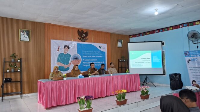 
 PT Vale Edukasi Warga Cegah Demam Berdarah dan TBC di Ulu Baula 