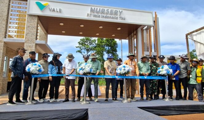 
 Dukung Reklamasi dan Konservasi, PT Vale Hadirkan Nursery Terbesar di Sultra