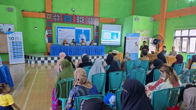 
 PT Vale Edukasi Pemberantasan TBC di Desa Totobo