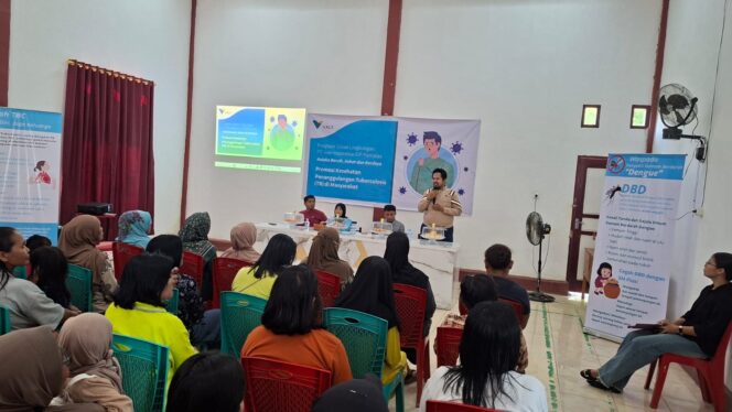 
 PT Vale Edukasi Warga Watalara Cegah TBC