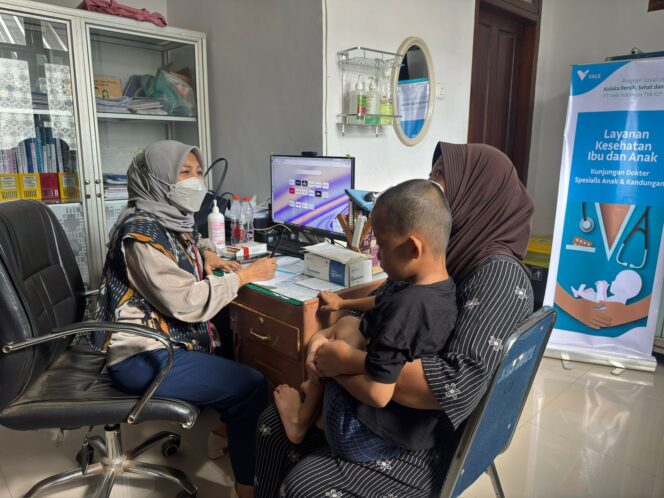 
 Cegah Stunting Sejak dalam Kandungan,PT Vale dan Puskesmas Pomalaa Gelar Layanan KIA