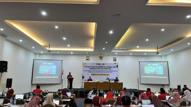 
 Perkuat Budaya Mutu, UHO Gelar Pelatihan SPMI bagi Pimpinan dan Pengelola Akademik