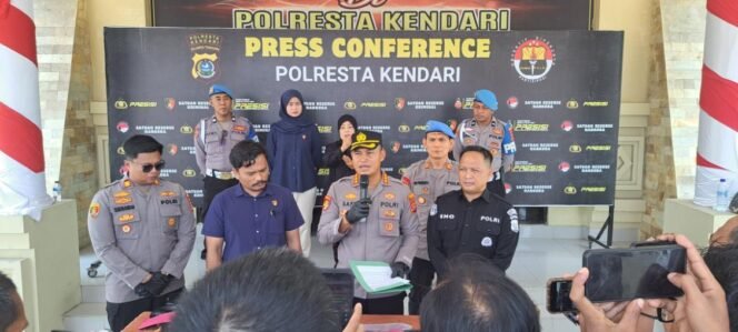 
 Kedapatan Busur dan Katapel, Pelajar Diamankan Polresta Kendari