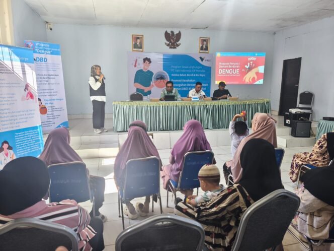 
 Cegah DBD dan TBC, PT Vale Gencar Edukasi Kesehatan Warga Baula