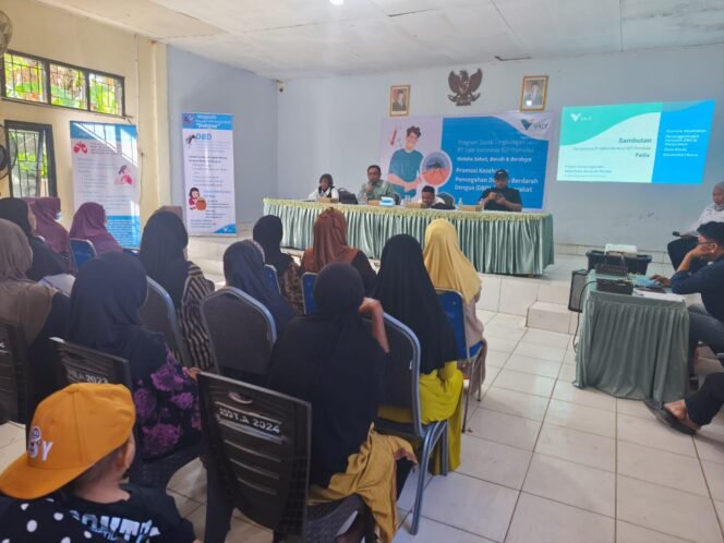 
 Cegah DBD dan TBC, PT Vale dan Puskesmas Baula Edukasi Warga