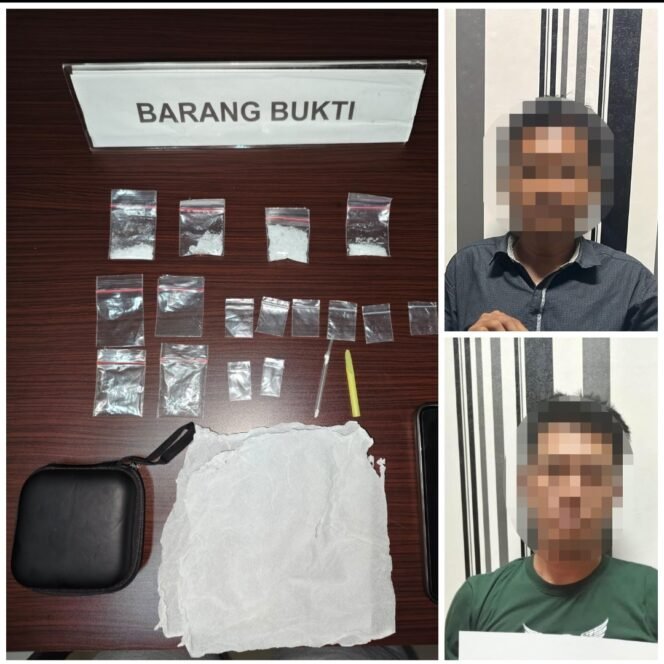
 Dua Pria Asal Wawo Kolut Terjerat Kasus Narkoba, Polisi Sita Barang Bukti Sabu 8,23 Gram